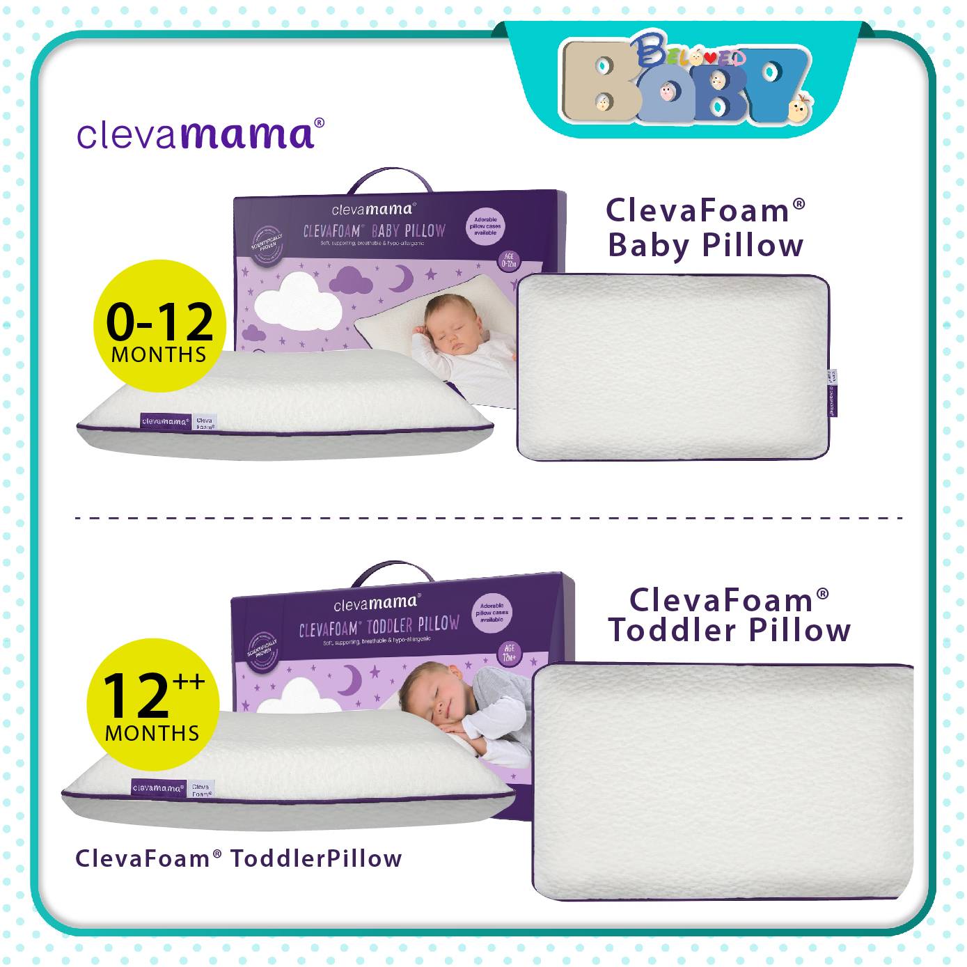 Clevamama ClevaFoam Pillow