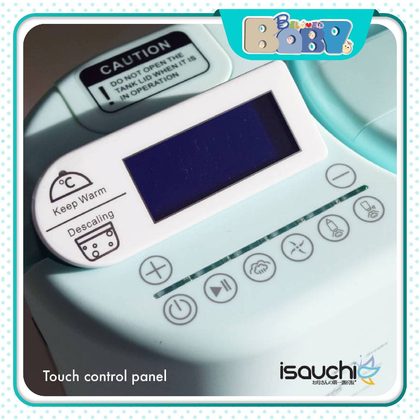 Isa Uchi iSMART 6 in 1 Function Baby Food Processor (with Free Gift)