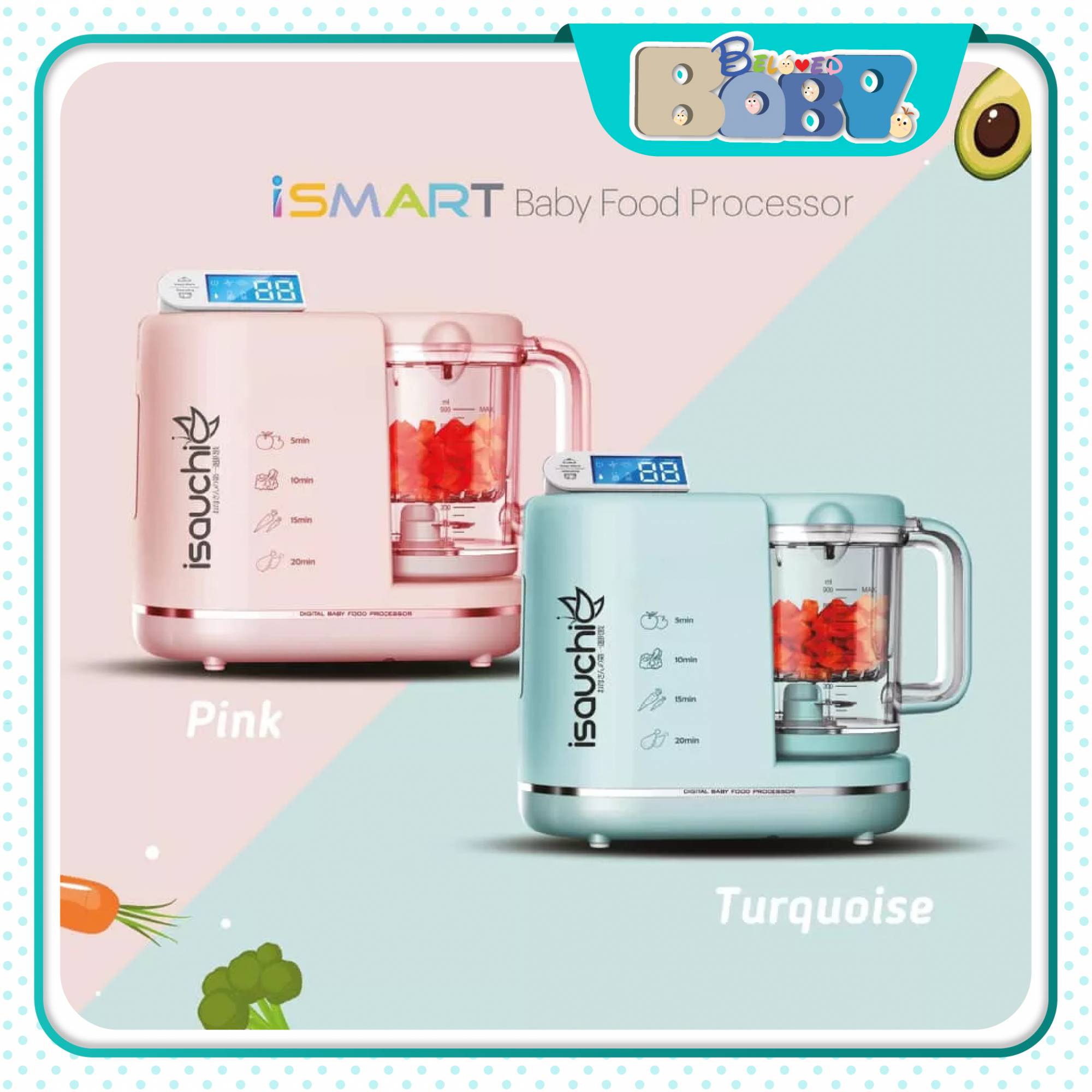 Isa Uchi iSMART 6 in 1 Function Baby Food Processor (with Free Gift)