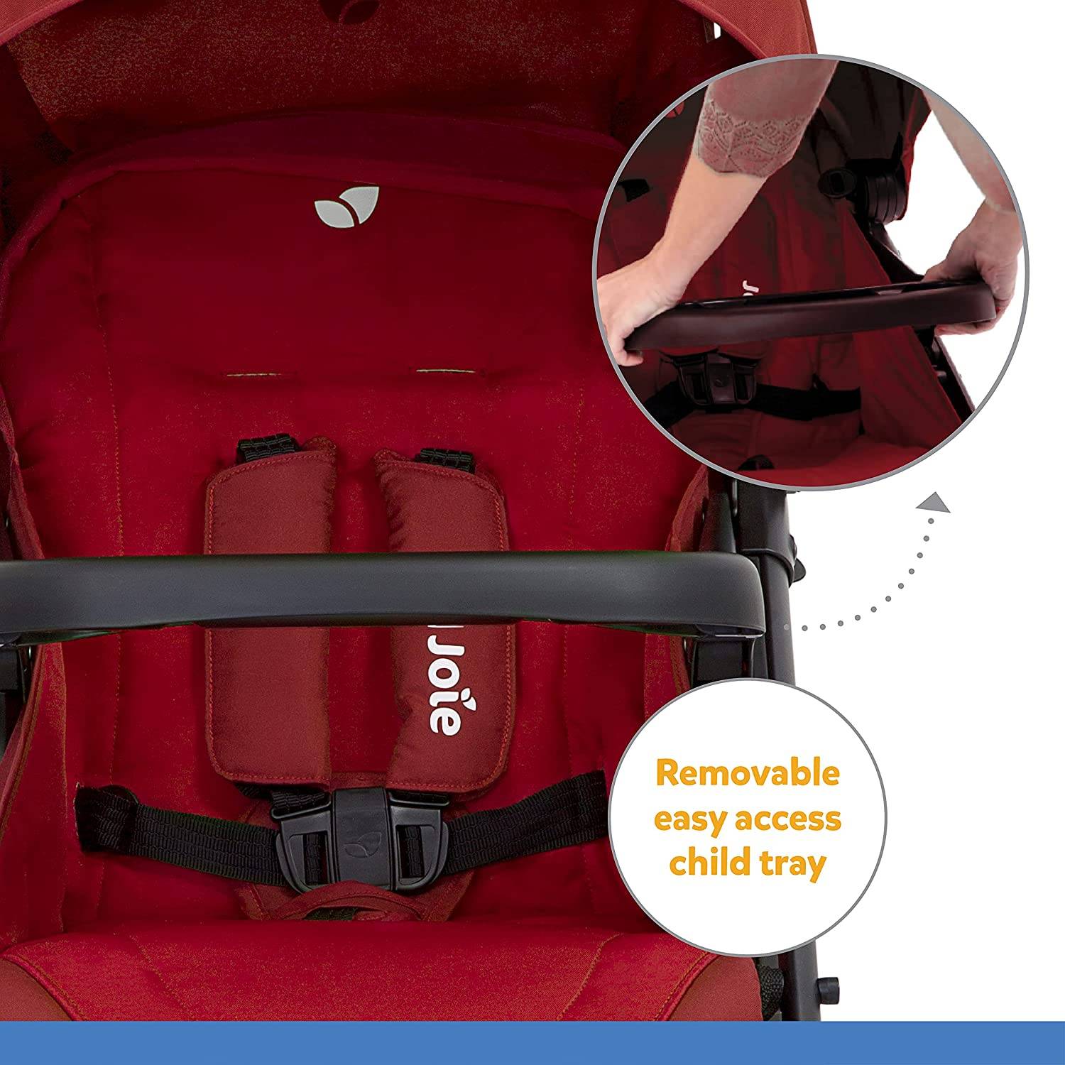 Joie Muze LX Travel System (Joie Stroller + Joie Juva Carrier) 015kg