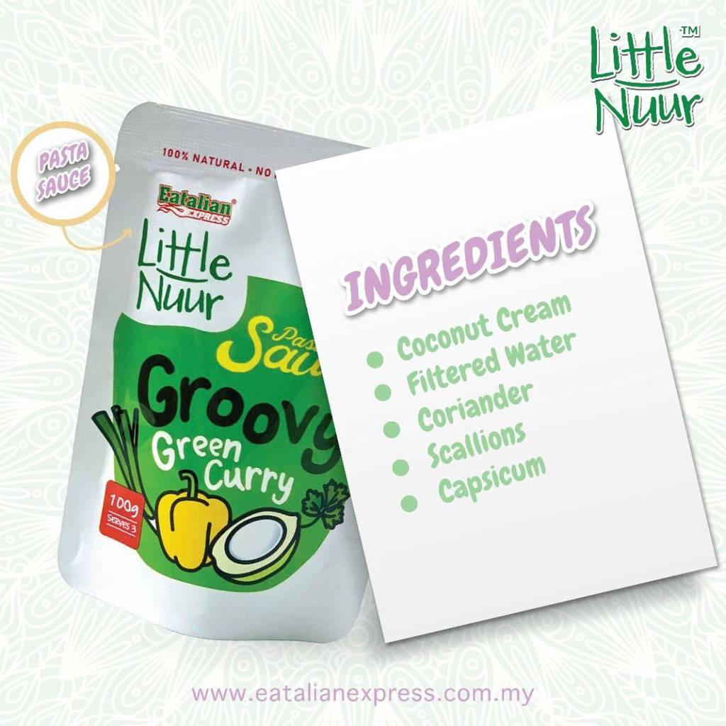 Eatalian Express Little Nuur Sauce Pasta Ready to Eat ( 7+ Months)