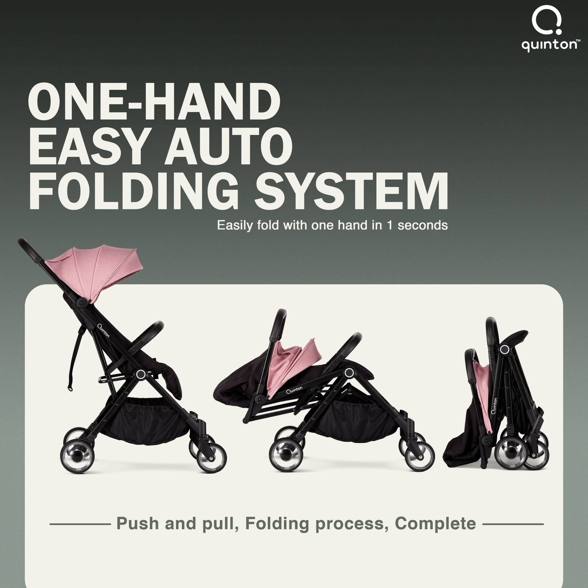 Quinton Light+ Auto Fold Stroller (022kg)
